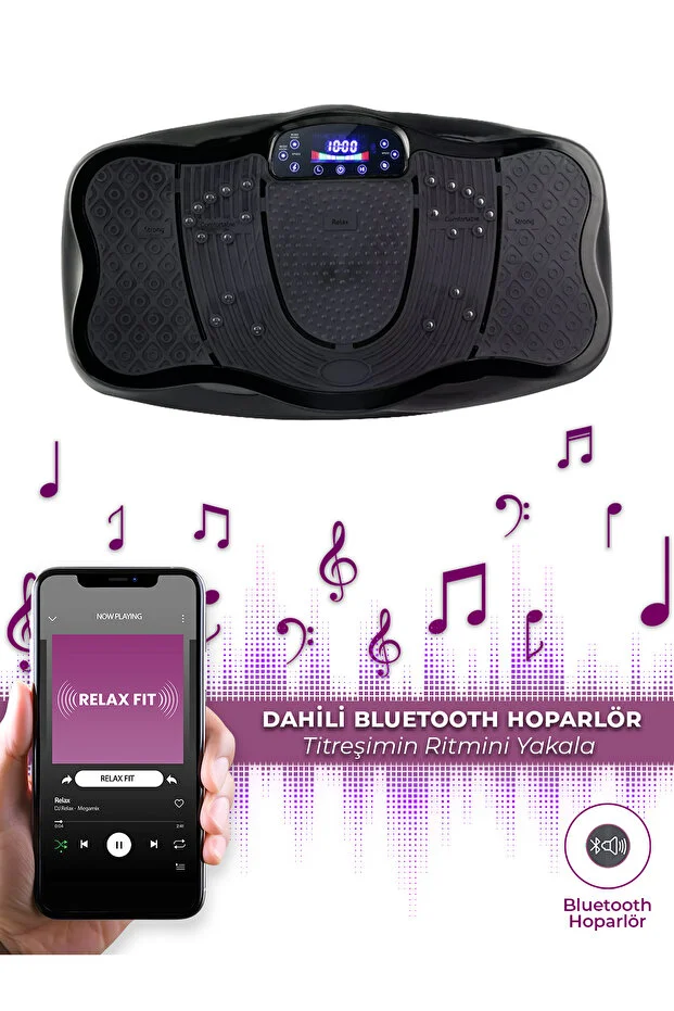 Relax Deluxe Vibration Plate Titreşimli Spor Aleti